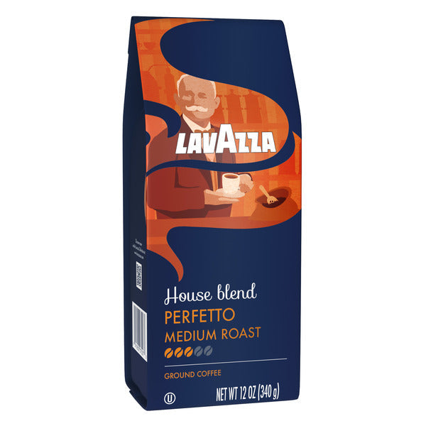 Lavazza Coffee, Ground, Medium Roast, House Blend Perfetto