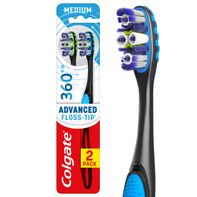 Colgate 360 Advanced Medium Toothbrushes with Flos...
️