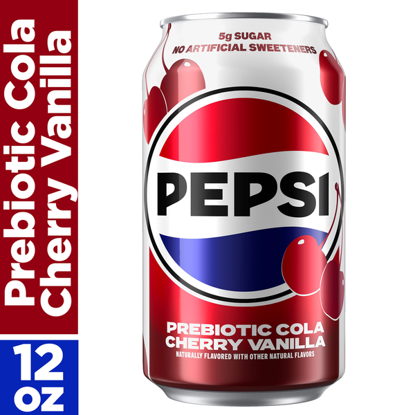 Pepsi Prebiotic Cola Cherry Vanilla