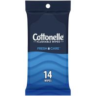 Cottonelle Fresh Care On-The-Go Flushable Wet Wipe...
️