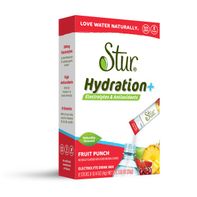 Stur Drink Mix, Fruit Punch, Hydration+️