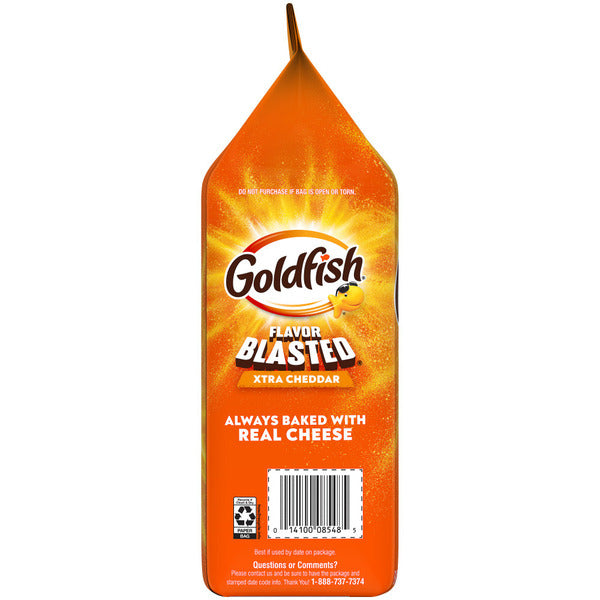 Pepperidge Farm Goldfish Flavor Blasted Xtra Cheddar Baked Snack Crackers