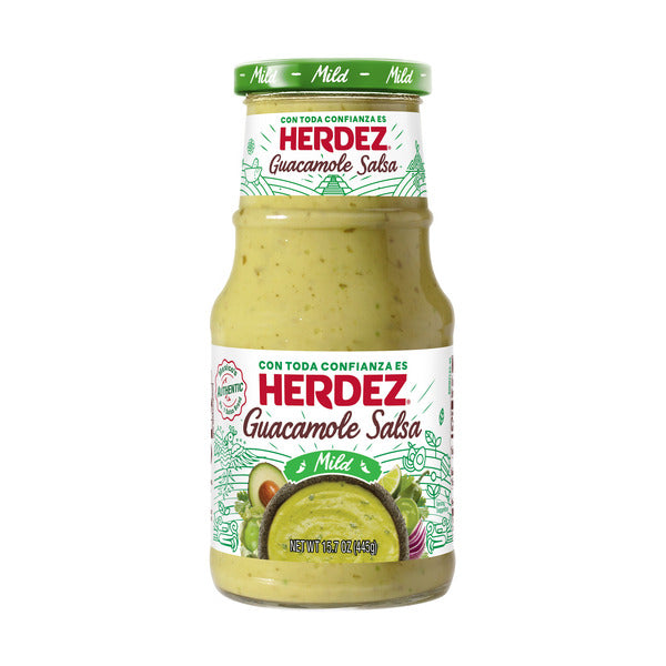 HERDEZ Guacamole Salsa Mild , 15.7 OZ