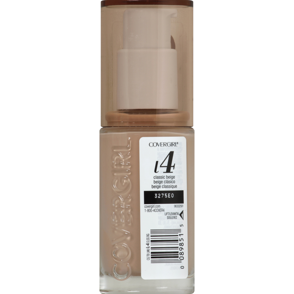 COVERGIRL truBlend Liquid Foundation Makeup Classic Beige, Female Cosmetics