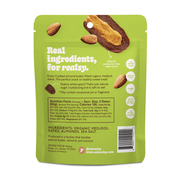 realsy Almond Butter Dates