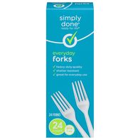 Simply Done Plastic Forks️