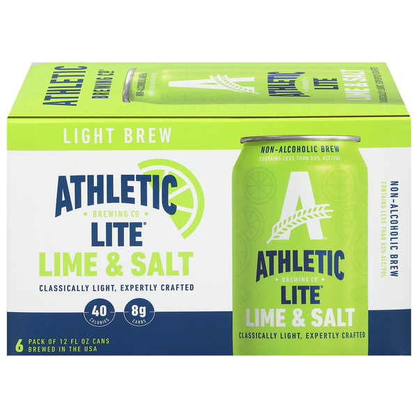 Athletic Brewing Co. Non-Alcoholic Brew Lime & Salt Beer