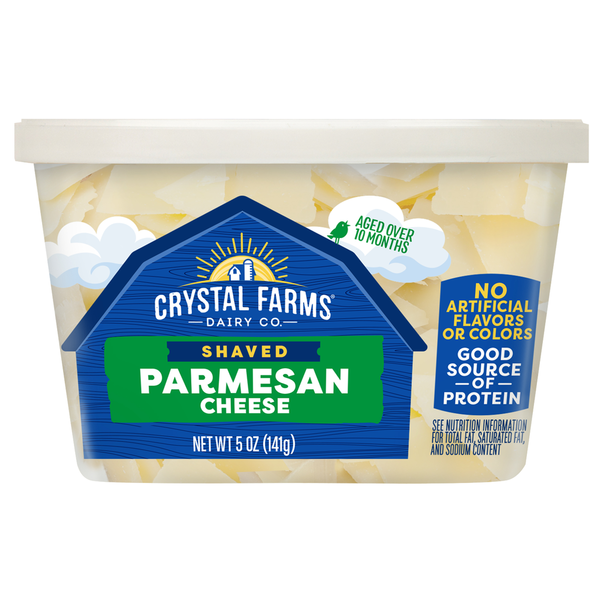 Crystal Farms Parmesan Shaved Cheese