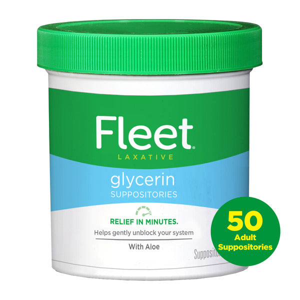 Fleet Laxative Glycerin Suppositories
