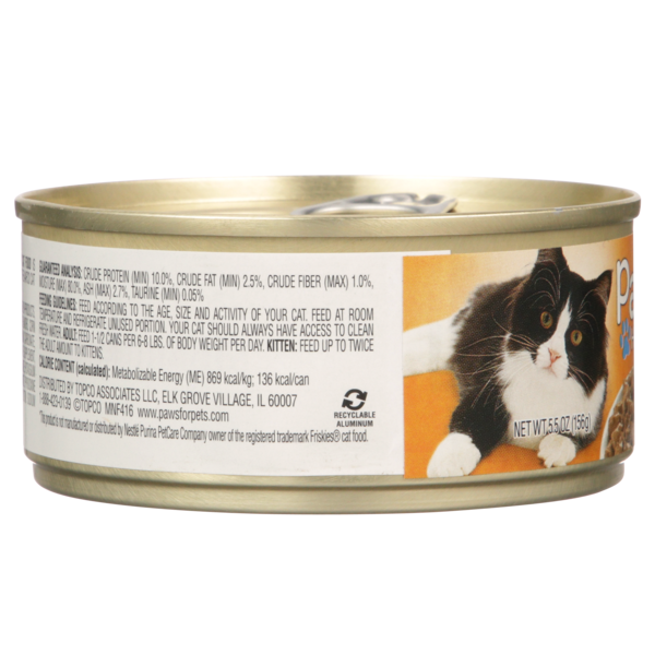 Paws Happy Life Chicken Dinner In Gravy Prime Filets Cat Food