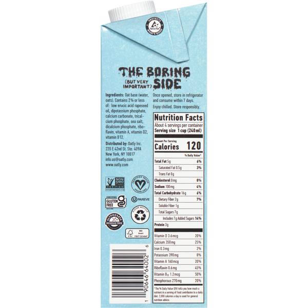 Oatly Original Oatmilk