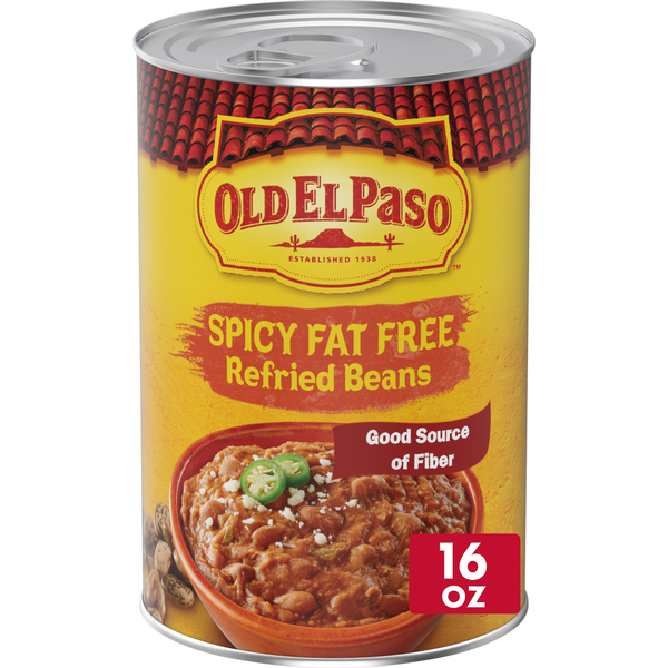Old El Paso Spicy Fat Free Refried Beans