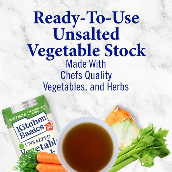 Kitchen Basics Unsalted Vegetable Stock