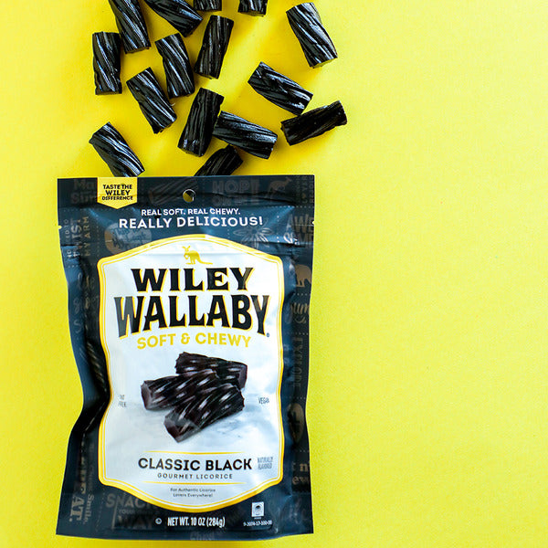 Wiley Wallaby Classic Black Licorice