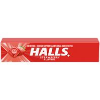 Halls Relief Strawberry Cough Drops 1 oz️