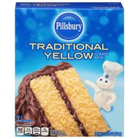 Pillsbury Traditional Yellow Cake Mix, 15.25 Oz️