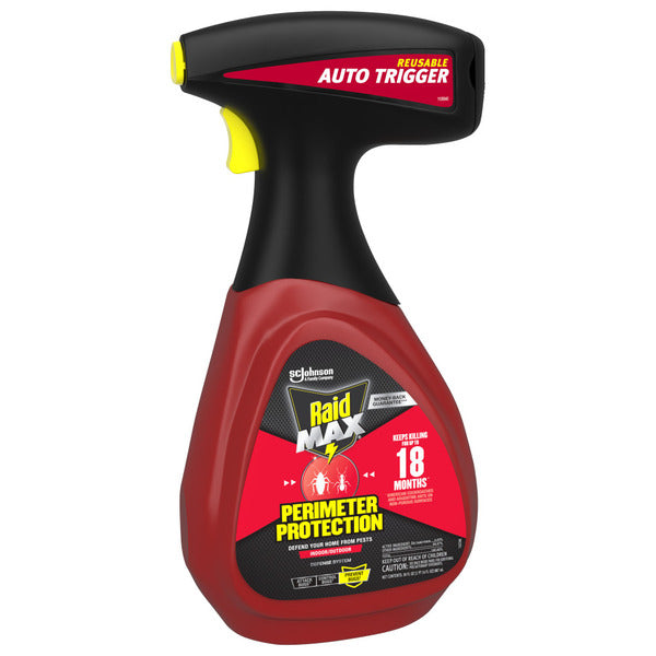 Raid® MAX Perimeter Protection Insect Killer for Indoor & Outdoor, for Up To 18 Months