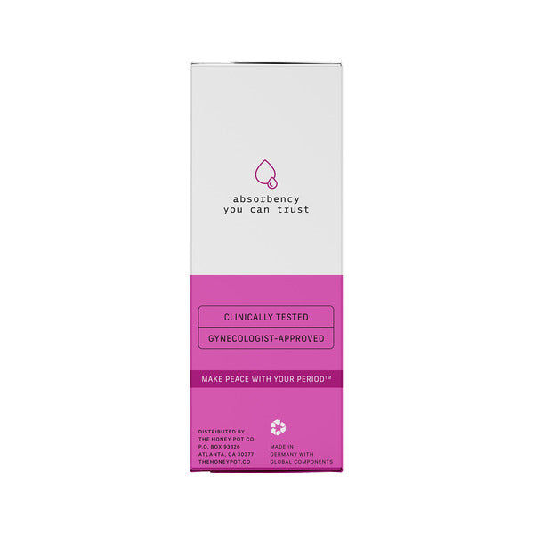 The Honey Pot Company Organic Cotton Regular, BPA-Free Applicator Tampons