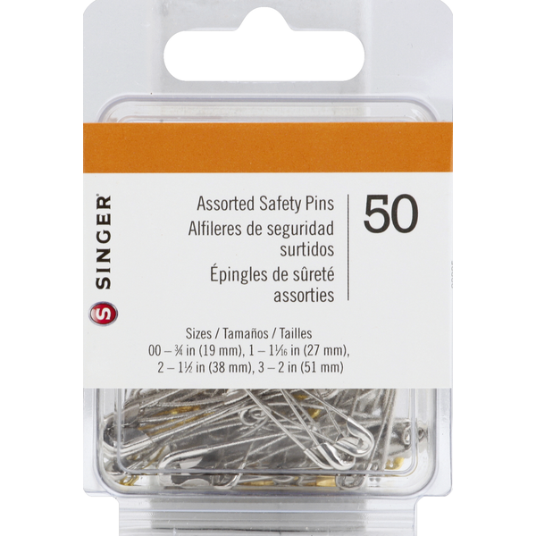 Singer Assorted Safety Pins