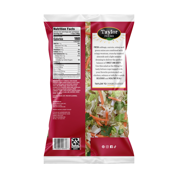 Taylor Farms Asian Chopped Salad Kit