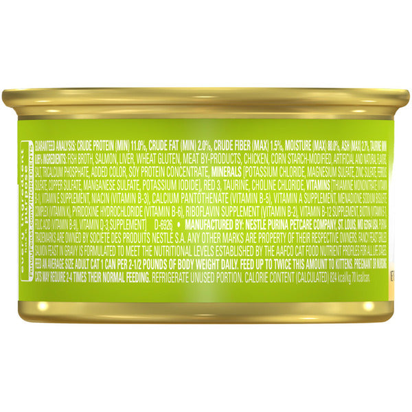 Purina Fancy Feast Grilled Salmon Feast in Gravy Cat Food