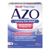 Azo Urinary Pain Relief Max Strength️