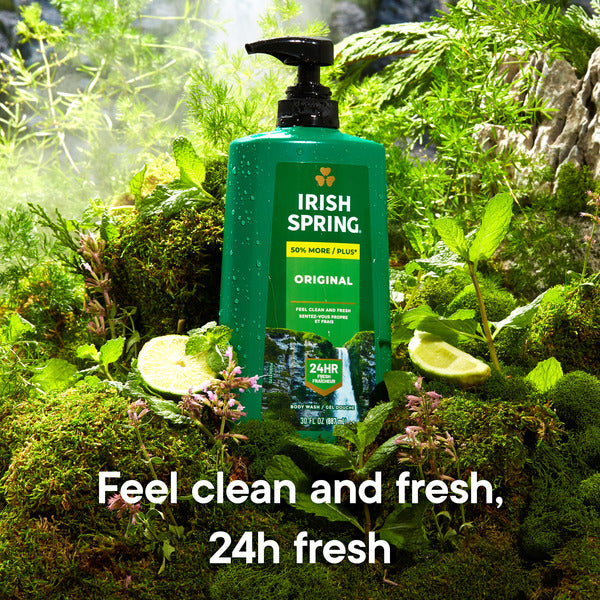 Irish Spring Body Wash For Men Pump, Original