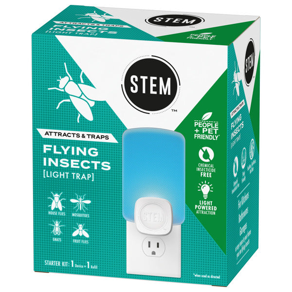 STEM Light Trap Starter Kit, Attracts and Traps Flying Insects