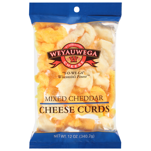 Weyauwega Star Dairy Mixed Cheddar Cheese Curds
