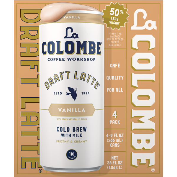 La Colombe Draft Latte Vanilla Cold Brew with Milk