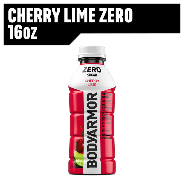 BODYARMOR Cherry Lime Zero Sugar Sports Drink Bottle