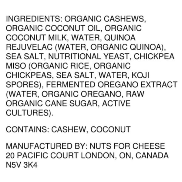 Nuts For Cheese Un-Brie-Lievable, Organic & Dairy-Free Cheese