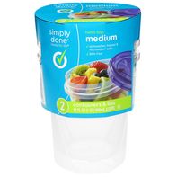 Simply Done Medium Twist Top Containers️