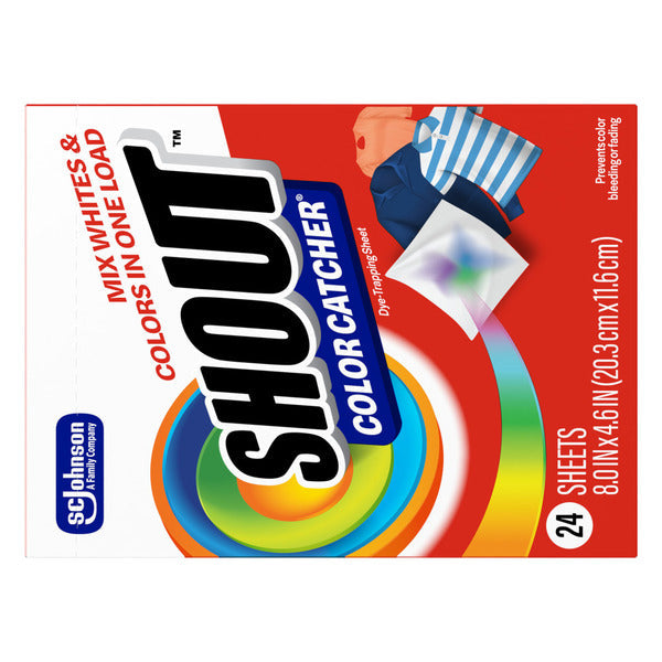 Shout® Color Catcher, Dye-Trapping Sheets