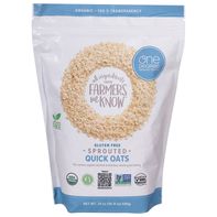 One Degree Organic Foods Quick Oats, Gluten Free, ...
️