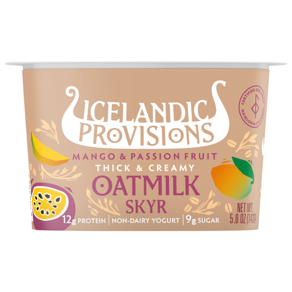 Icelandic Provisions Oatmilk Mango & Passion Fruit Skyr