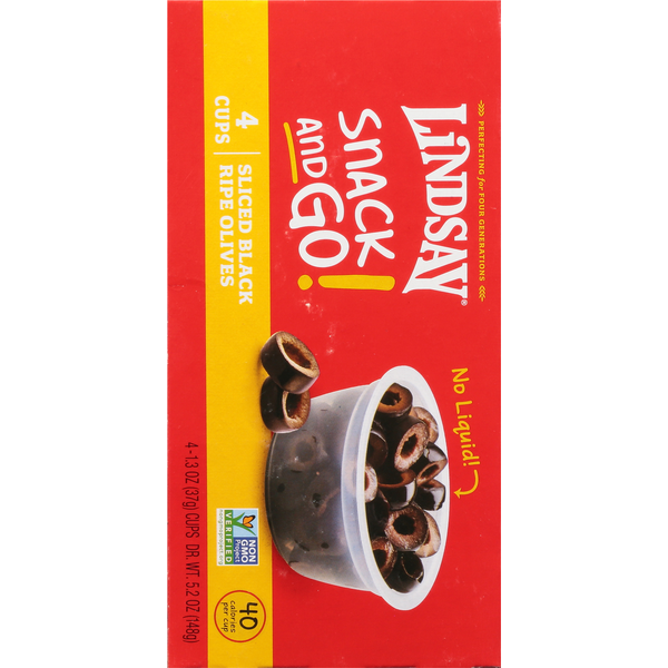 Lindsay Olives, Sliced, Black Ripe