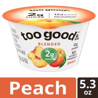 Too Good & Co. Blended Peach Yogurt-Cultured Ultra...
️