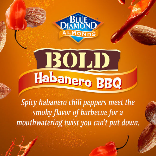 Blue Diamond BOLD Almonds, Habanero BBQ