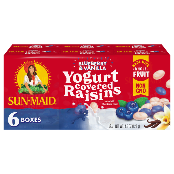 Sun-Maid Blueberry & Vanilla Yogurt Covered Raisins