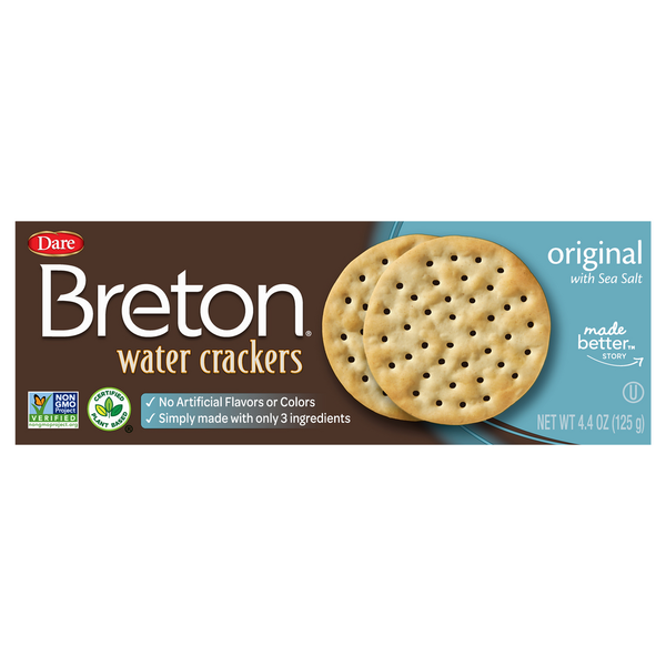 Dare Breton Water Crackers, Original