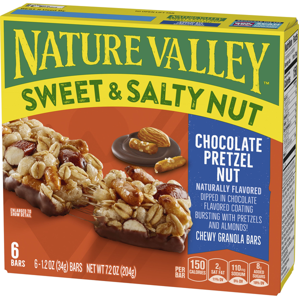Nature Valley Sweet and Salty Nut Chocolate Pretzel Nut Granola Bars