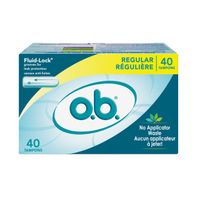 o.b. Original Applicator Free Tampons, Unscented, ...
️