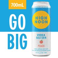 High Noon Peach Vodka Seltzer️