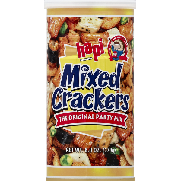 Hapi Snacks Crackers, Mixed