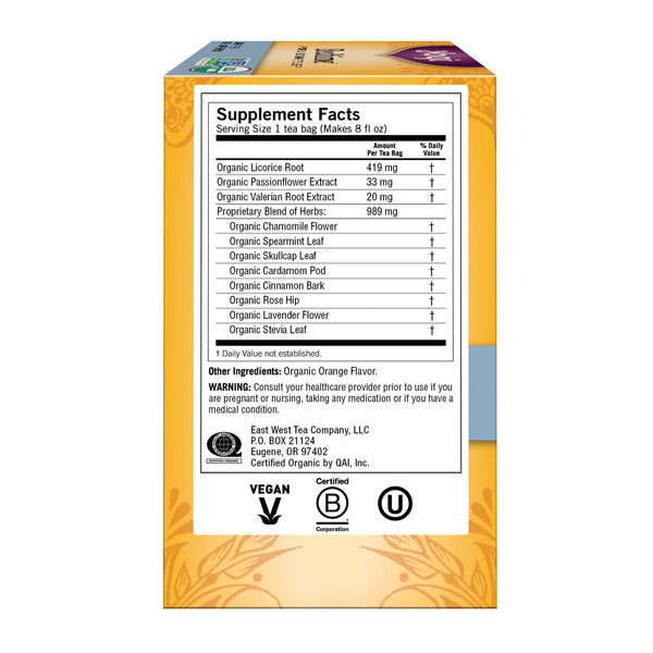 Yogi Tea Herbal Tea, Bedtime, Supports Sleep, Caffeine Free