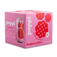 Poppi Prebiotic Soda, Raspberry Rose️ DestGlow
