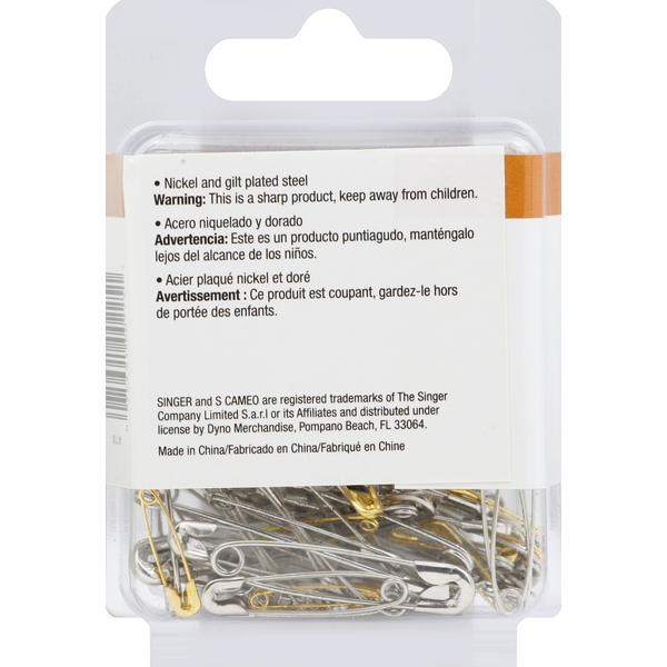 Singer Assorted Safety Pins