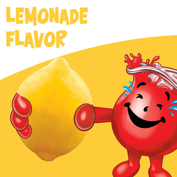 Kool-Aid Unsweetened Lemonade Naturally Flavored Powdered Soft Drink Mix