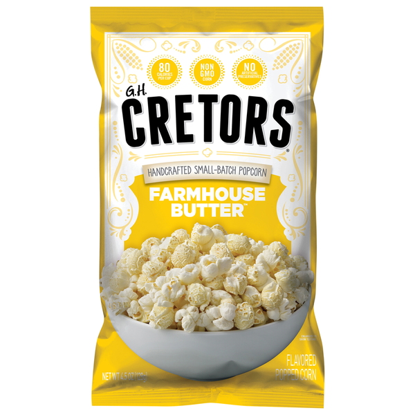 GH Cretors Popcorn, Farmhouse Butter